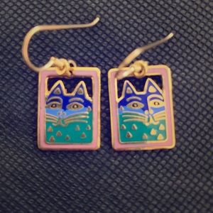Laurel Burch Cat Earrings
